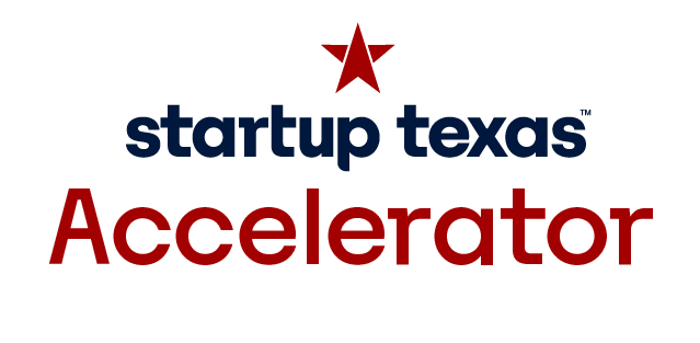Startup Texas accelerator Logo stacked in full color